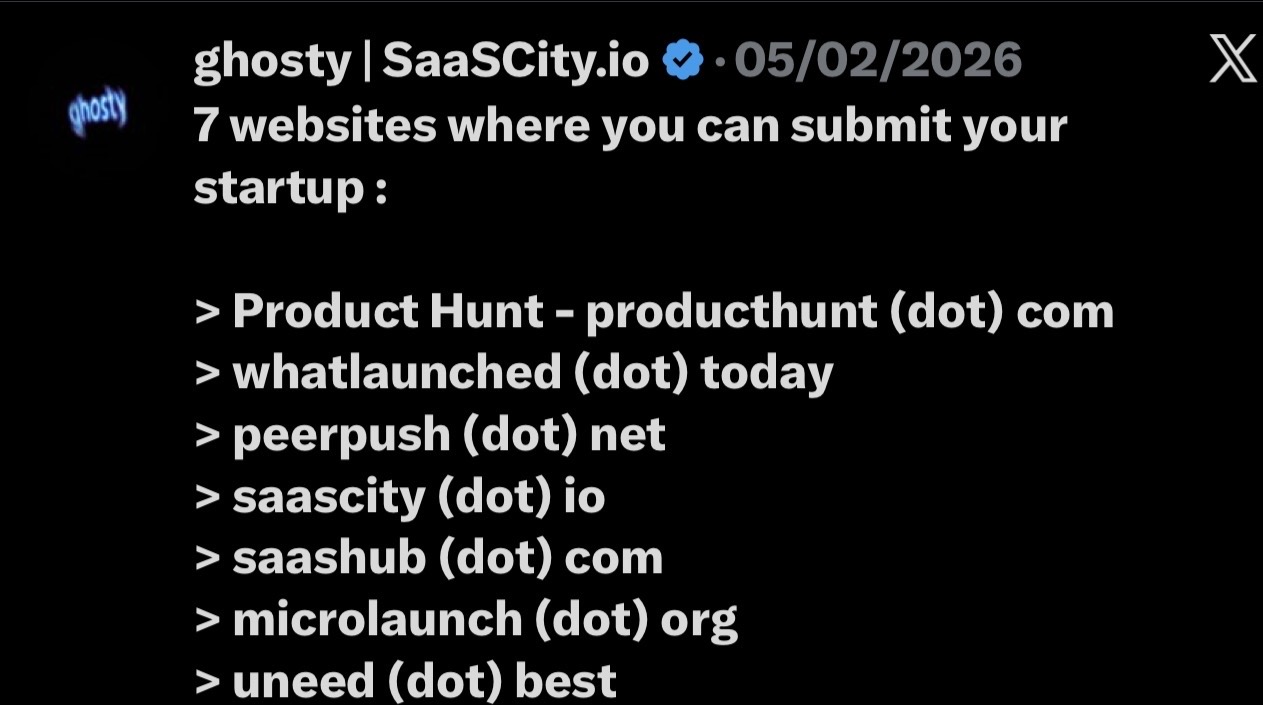 ghosty | SaasCity.io profile photo