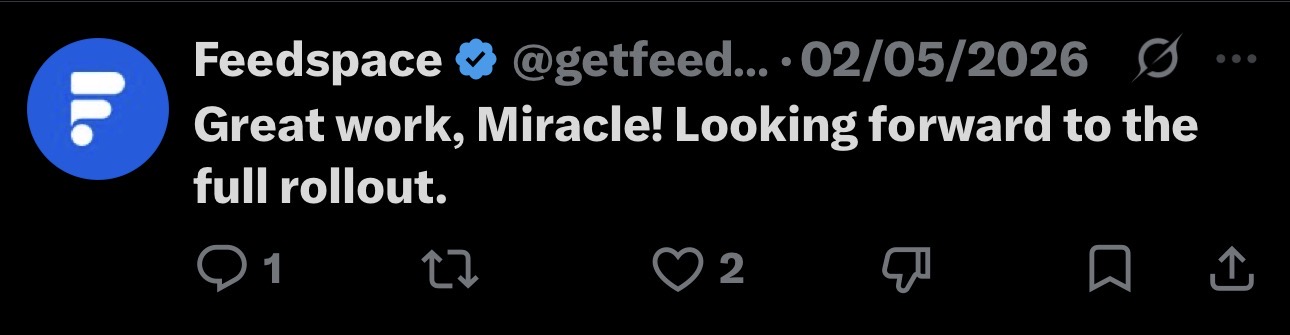Feedspace profile photo
