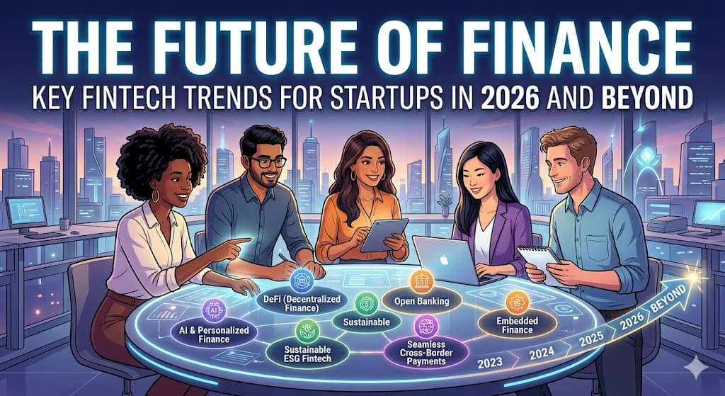 The Future of Finance: Key Fintech Trends for Startups in 2026 and Beyond