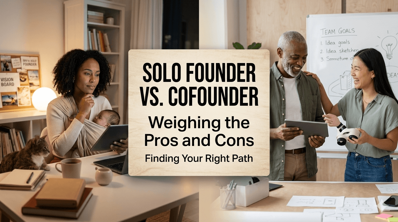 Solo Founder vs. Cofounder: Weighing the Pros and Cons