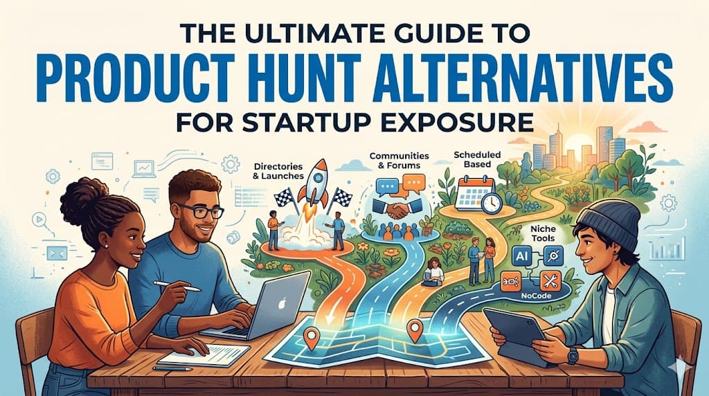 The Ultimate Guide to Product Hunt Alternatives for Startup Exposure