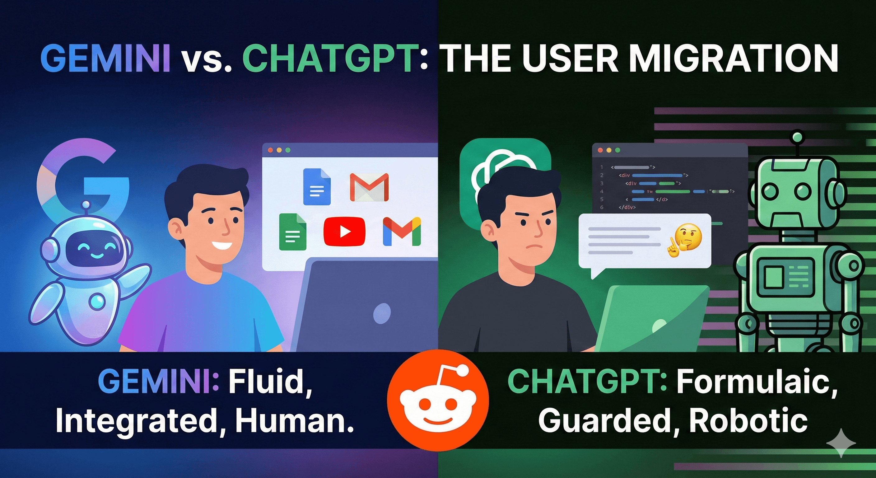 Gemini vs. ChatGPT: Why Users Are Quietly Switching to Google’s AI