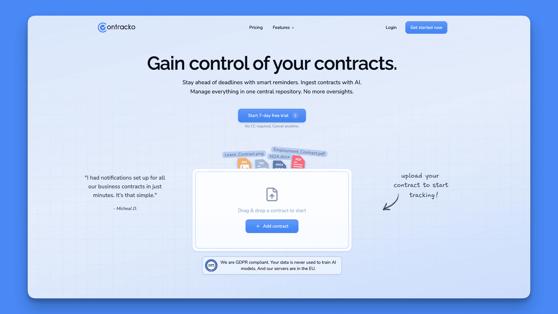 Contracko screenshot 1