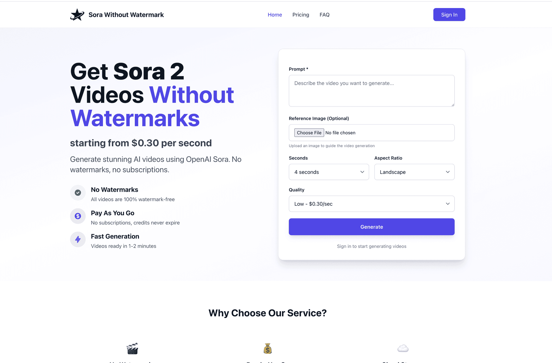 Sora 2 Without Watermark screenshot 1