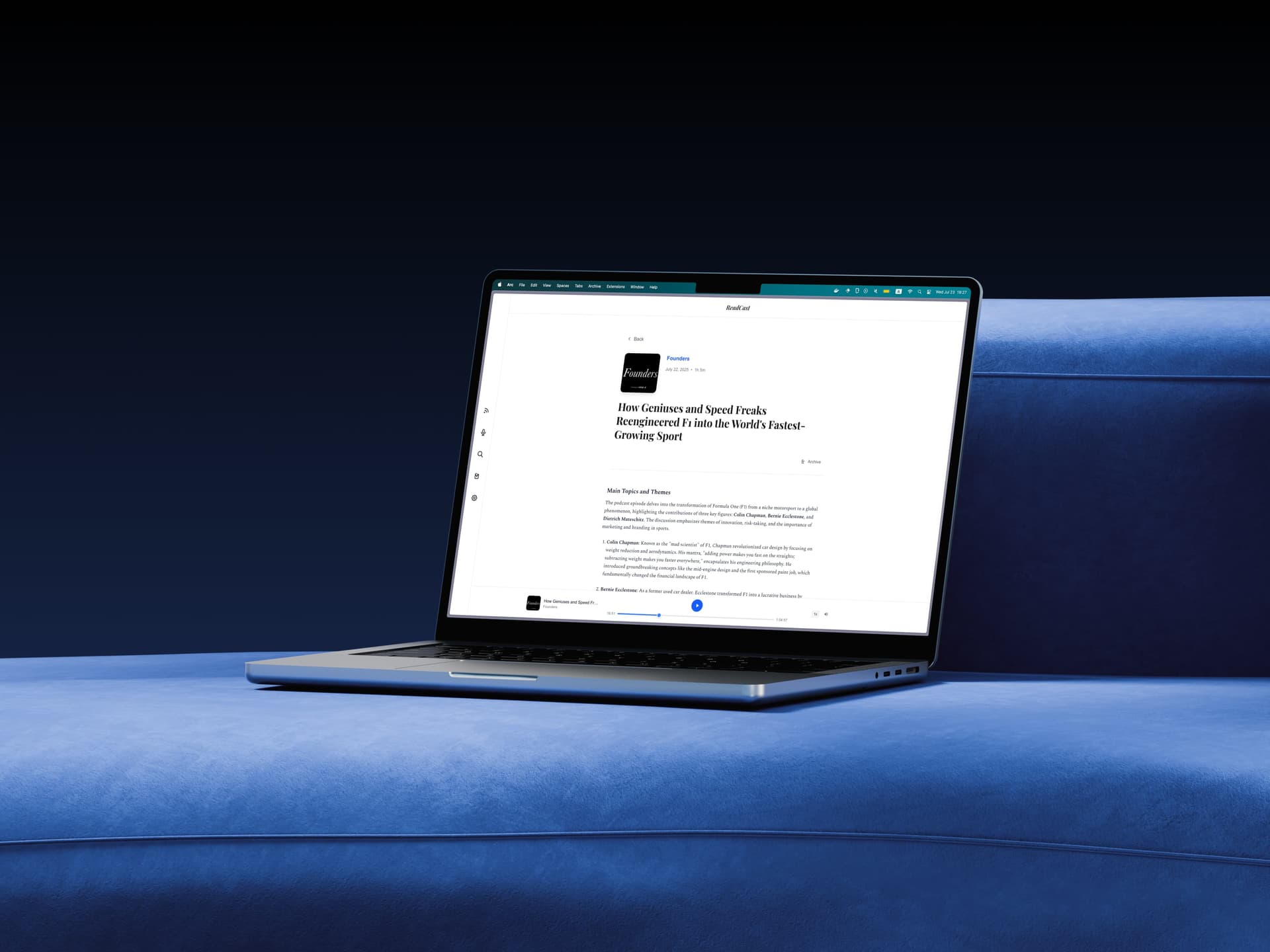 Readcast screenshot 1