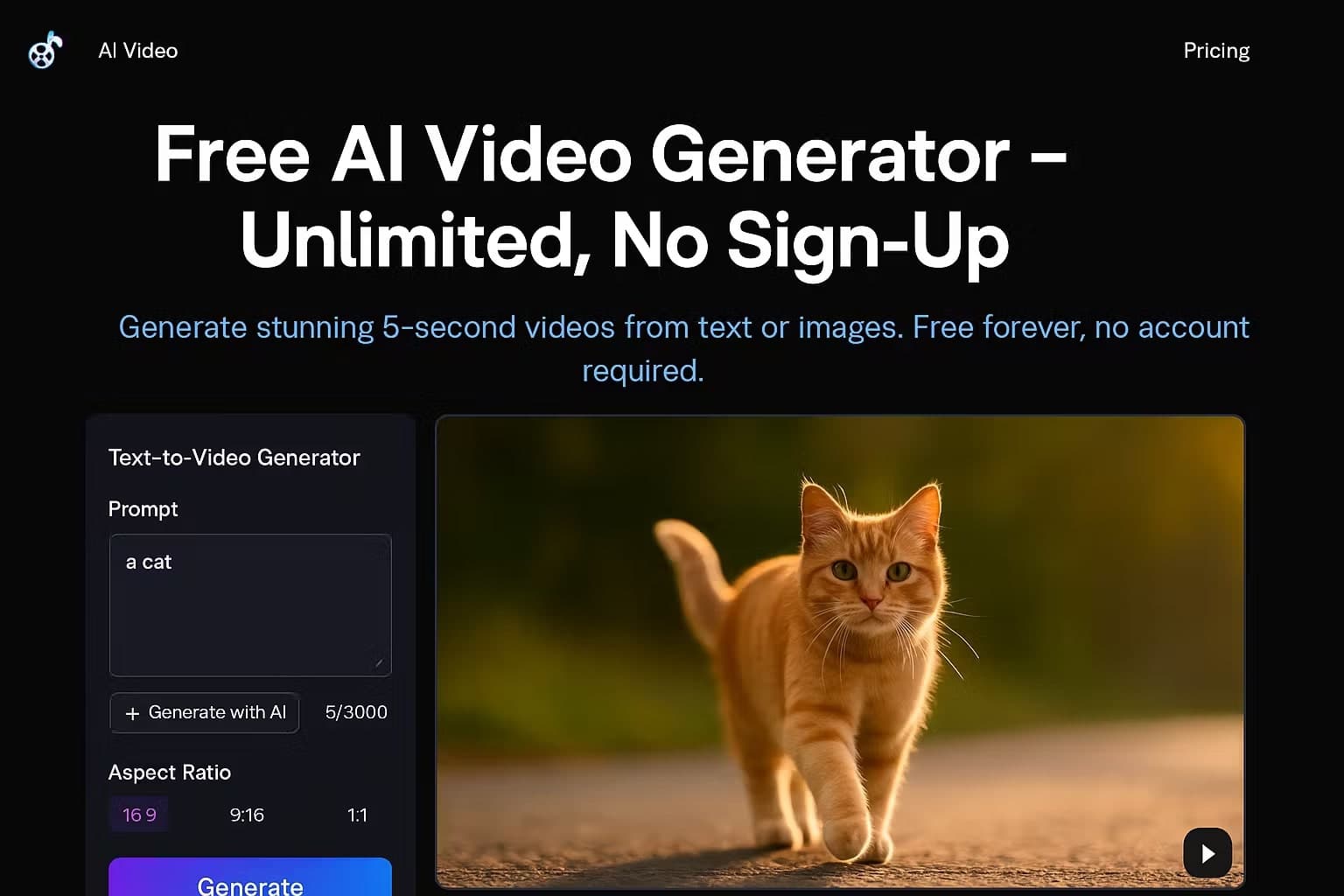 AI Video Maker screenshot 1