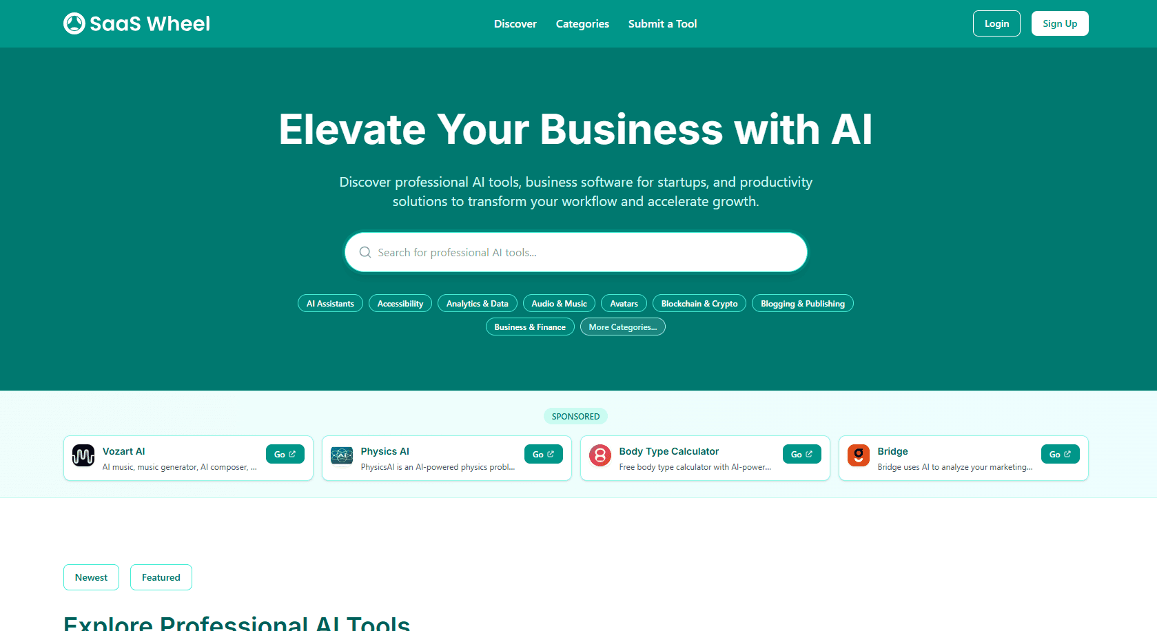 SaaS Wheel screenshot 1
