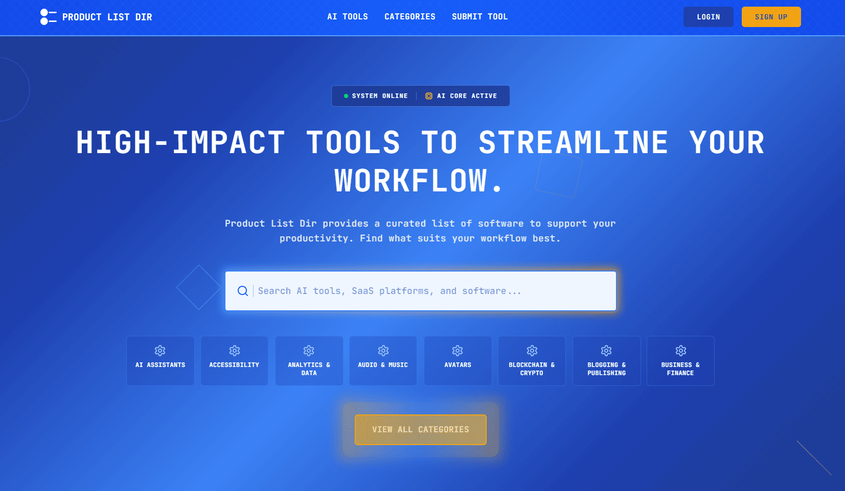 Product List Dir screenshot 1