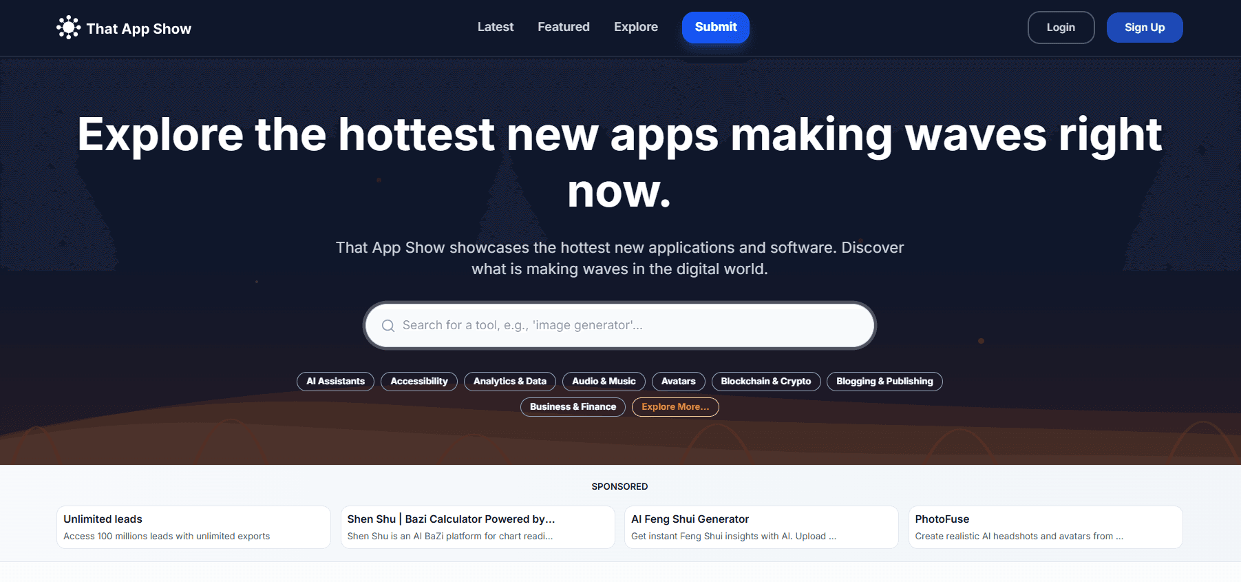 That App Show screenshot 1