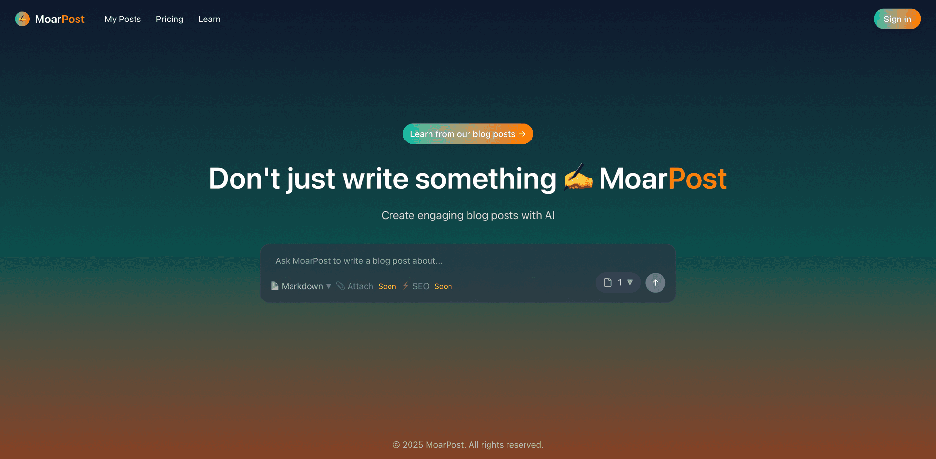 MoarPost screenshot 1