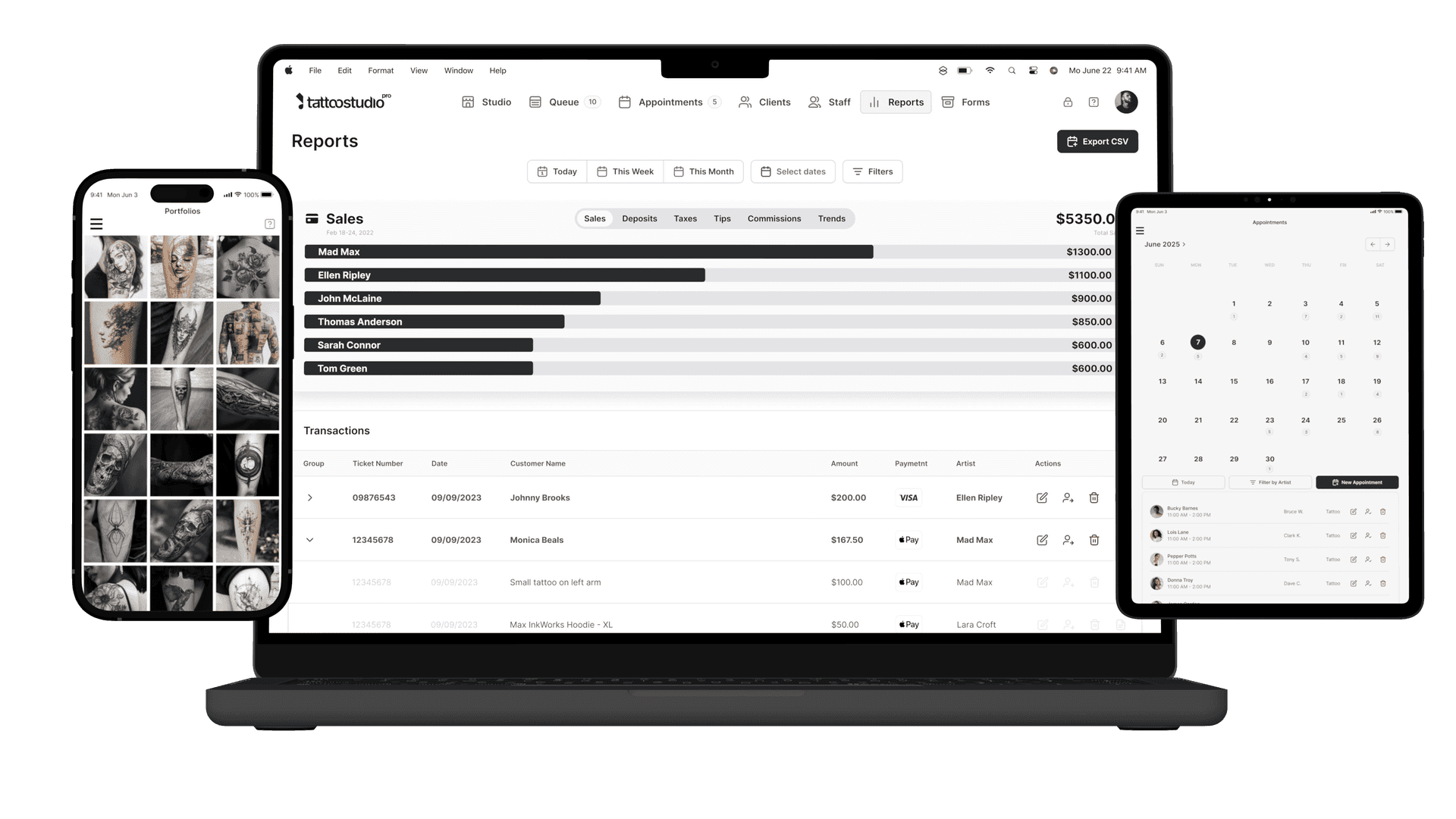 Tattoo Studio Pro screenshot 1