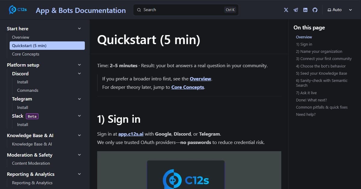 C12s AI screenshot 1